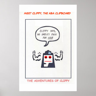 Poster Les aventures de Clippy, Meet Clippy