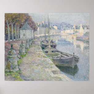 Poster Les bateaux de gravier