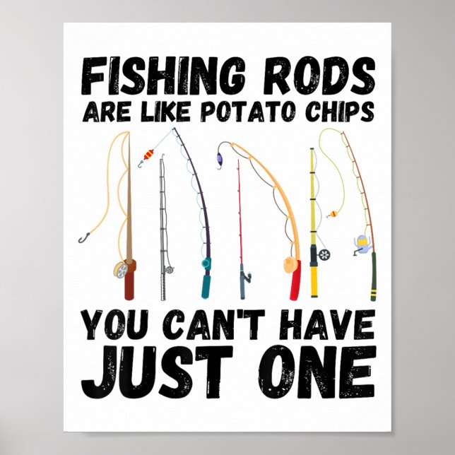 Poster Les bâtonnets de pêche sont comme des chips de tom (Devant)