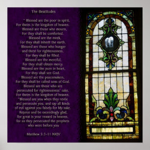 Poster Les Béatitudes