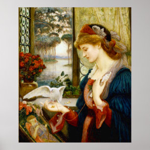 Poster Les Beaux-Arts Messagers de l'amour