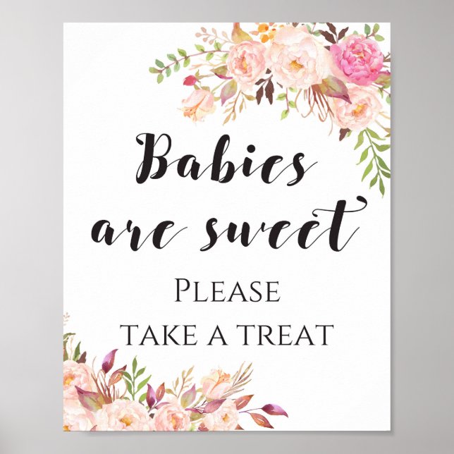 Poster Les bébés Boho sont mignons, prenez un cadeau Pann (Devant)