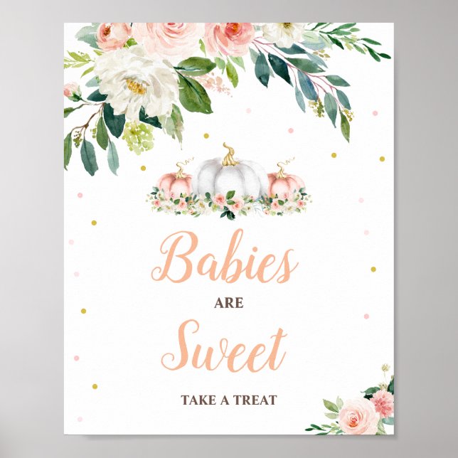 Poster Les Bébés citrouilles Sont Doux S'Il Vous Plaît Pr (Devant)