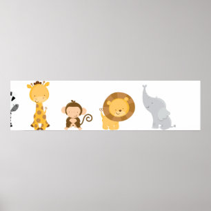 Poster Les bébés de la jungle