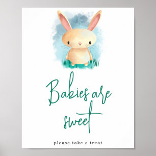 Poster Les bébés lapins mignons sont doux