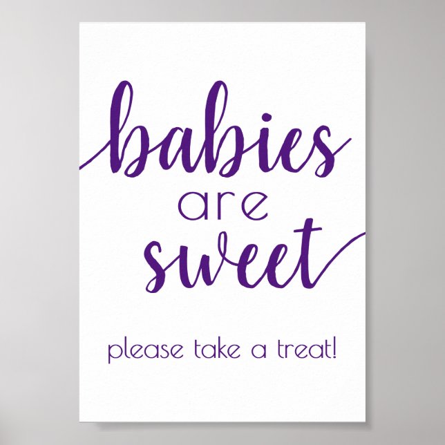 Poster Les bébés simples sont doux | Symbole royal de dou (Devant)