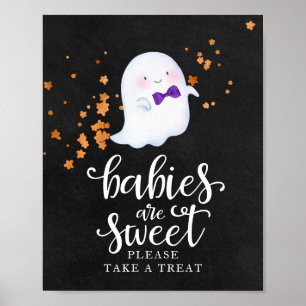 Poster Les bébés sont mignons Panneau pour une baby showe