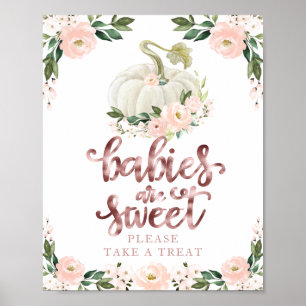 Poster Les Bébés Sont Mignons, Prenez une Friandise S'il 