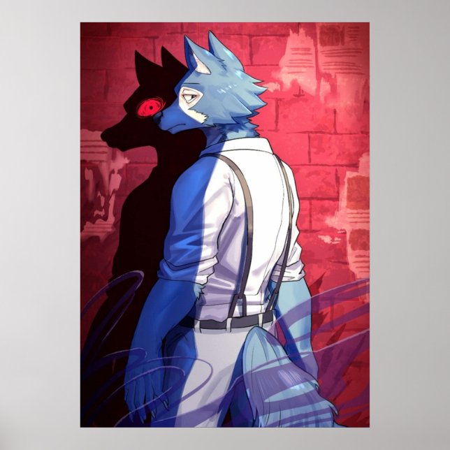 Poster Les bêtes de Legoshi (Devant)