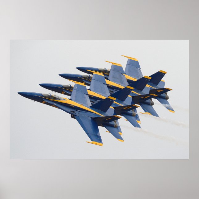 Poster Les Blue Angels (Devant)