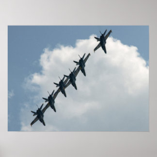 Poster Les Blue Angels.