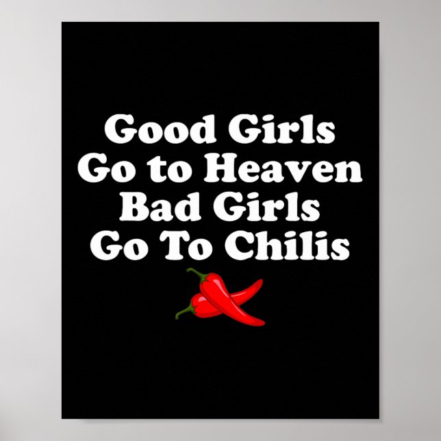 Poster Les Bonnes Filles Aller Au Ciel Les Mauvaises Fill (Devant)