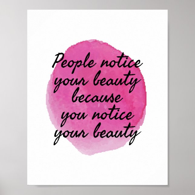 Poster les bonnes vibes disent pour l'amour de soi et l'a (Devant)