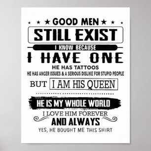 Poster Les Bons Hommes Existent Encore Je Sais Parce Que 