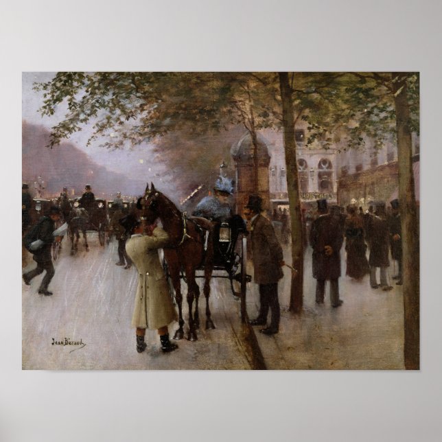 Poster Les Boulevards, Soirée devant (Devant)