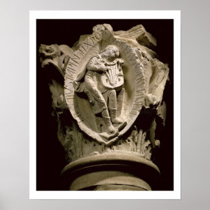 Poster "Les bruits de la musique", capital de colonne de