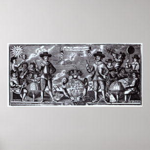 Poster Les célèbres découvreurs britanniques