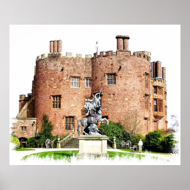 POSTER LES CHÂTEAUX BIEN ÉQUIPÉS (Devant)