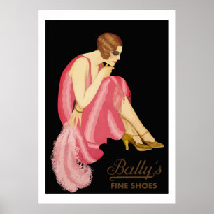 Poster Les chaussures fines de Bally