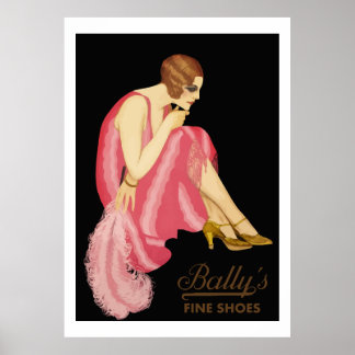 Poster Les chaussures fines de Bally