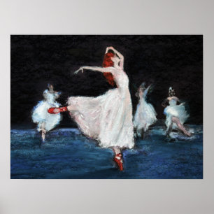 Poster Les chaussures rouges