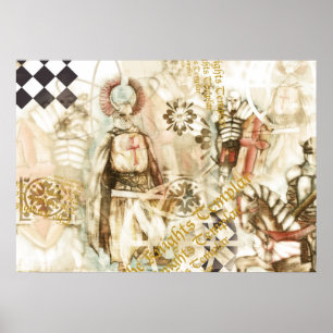 Poster Les chevaliers Templar