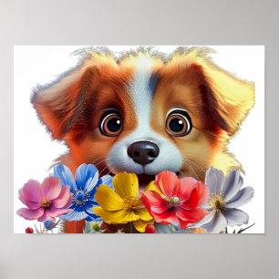 Poster Les chiens sont de mignons chiens