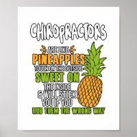 Les Chiropracteurs Sont Comme Des Ananas.