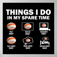 Les Choses Que Je Fais Dans Mon Rugby De Temps De