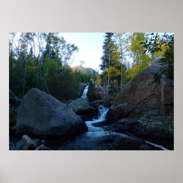 Poster Les chutes de l'Alberta au lever du soleil dans le (Devant)