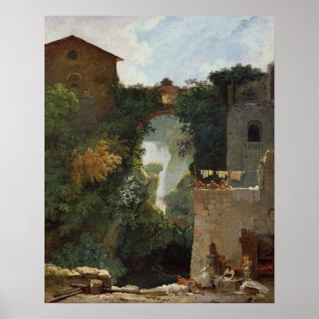 Poster Les chutes de Tivoli (Devant)