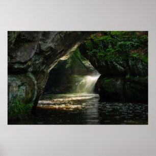 POSTER LES CHUTES D'EAU