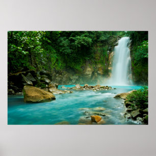 Poster Les chutes du Rio Celeste