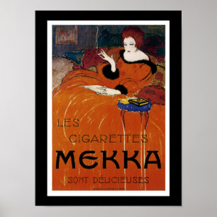 Poster Les Cigarettes Mekka