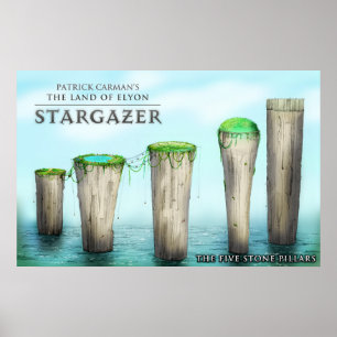 Poster Les cinq piliers de pierre