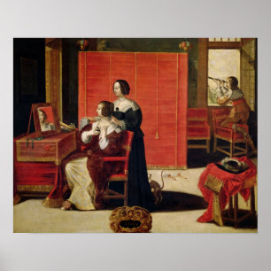 Poster Les cinq sens - vue