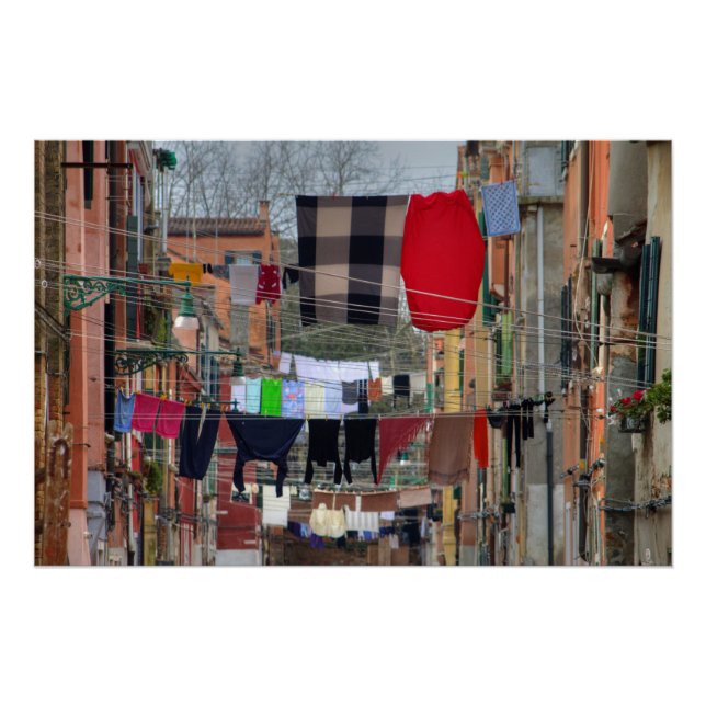 Poster Les Cloches À Venise Italie (Devant)