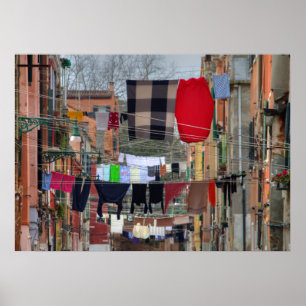 Poster Les Cloches À Venise Italie