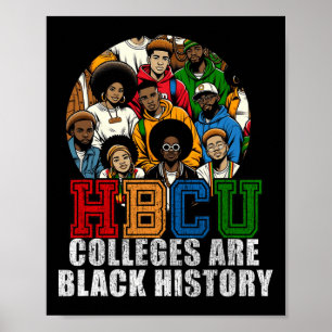Poster Les Collèges Sont Le Mois De L'Histoire Des Noirs