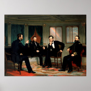 Poster Les conciliateurs de George Peter Alexander Healy