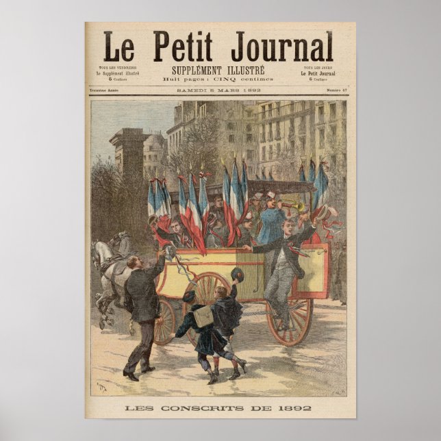 Poster Les Conscripts (Devant)