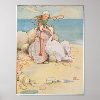 Poster Les contes de Hans Andersen de Mabel L. Attwell
