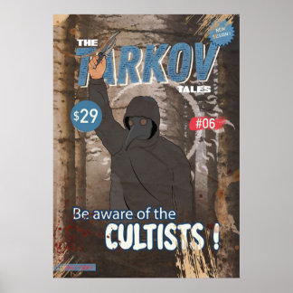 Poster Les Contes de Tarkov 06 Fuir de Tarkov Cultis