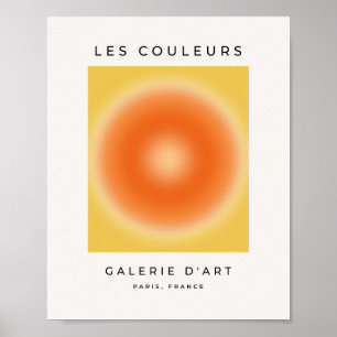 Poster Les Couleurs 13 Rayonnement de soleil