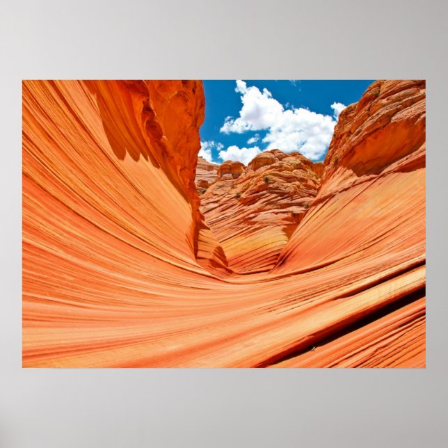 Poster Les couleurs de la vague (Devant)