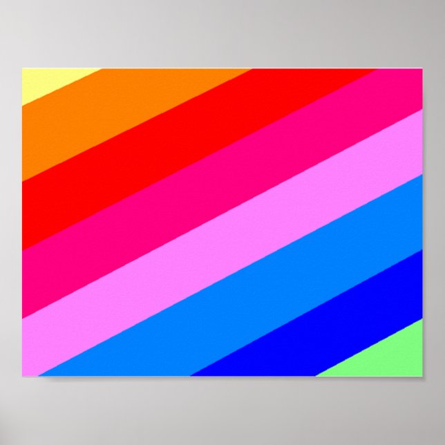 Poster les couleurs d'été (Devant)