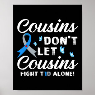Poster Les cousins ne laissent pas les cousins combattre 