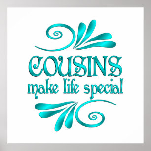 Poster Les cousins rendent la vie spéciale