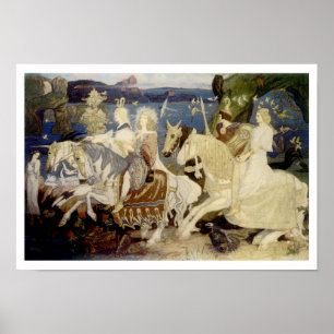 Poster Les cyclistes de Sidhe