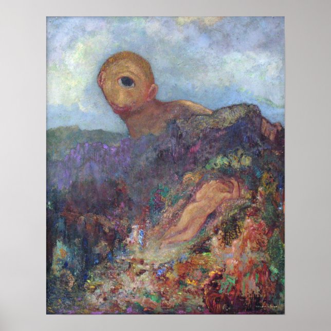 Poster Les Cyclopes (Redon 1914) (Devant)